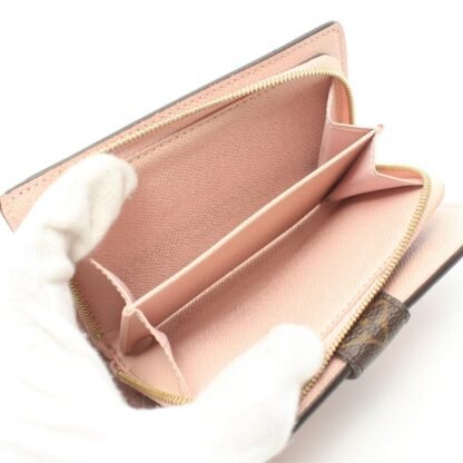 ルイ・ヴィトン ポルトフォイユ ジュリエット モノグラム ローズバレリーヌ 二つ折り財布 財布 レディース M80973 - Image 3