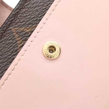 ルイ・ヴィトン ポルトフォイユ ジュリエット モノグラム ローズバレリーヌ 二つ折り財布 財布 レディース M80973 - Image 4